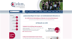 Desktop Screenshot of lvkm.de