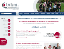 Tablet Screenshot of lvkm.de
